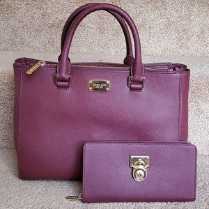 Michael Kors (Med)Kellen Bag and Hamilton Wallet